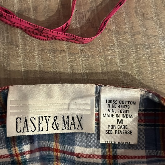 🎉HP🎉Vintage Casey & Max | Patchwork Quilt Vest| Size M - Picture 6 of 9
